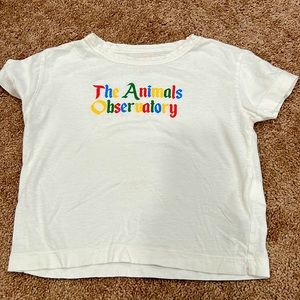 Kids shirt! Size 3! Brand:: The animal observatory! In great condition
